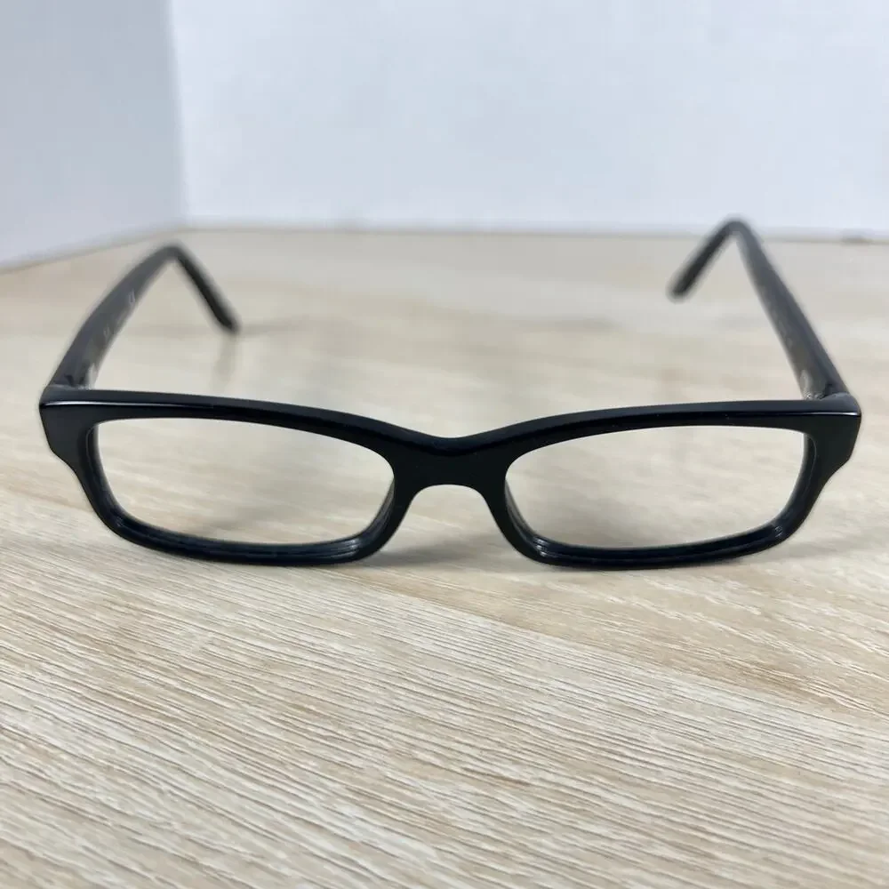 Ray-Ban RB5187 2000 Eyeglasses Black Rectangular Full Rim Frames Only 50-16-140